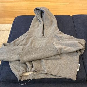 Gymshark crop top sweatshirt size small